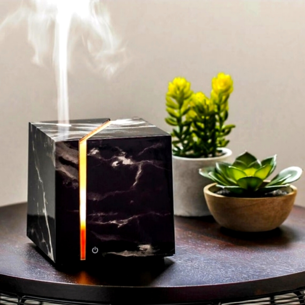 BLACK Marble Grain Diffuser | Essential Oil | Gift | Tabletop Decor | New Home… - Picture 7 of 9